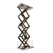 Stationärer Elektrischer Hubtisch 800 kg – 4-Scheren-System, Hubhöhe 4,2 m