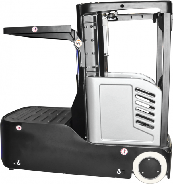 JXO Electric Man Lift Order Picker with Lithium Battery - 5m Height, 336Kg Load Capacity