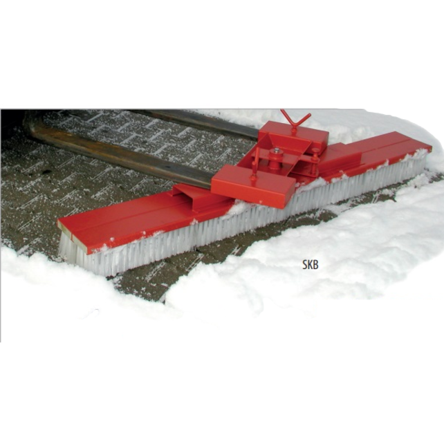 Gabelstapler bezem Efficiënte Sneeuw- und Afvalruiming - Made in Duitsland