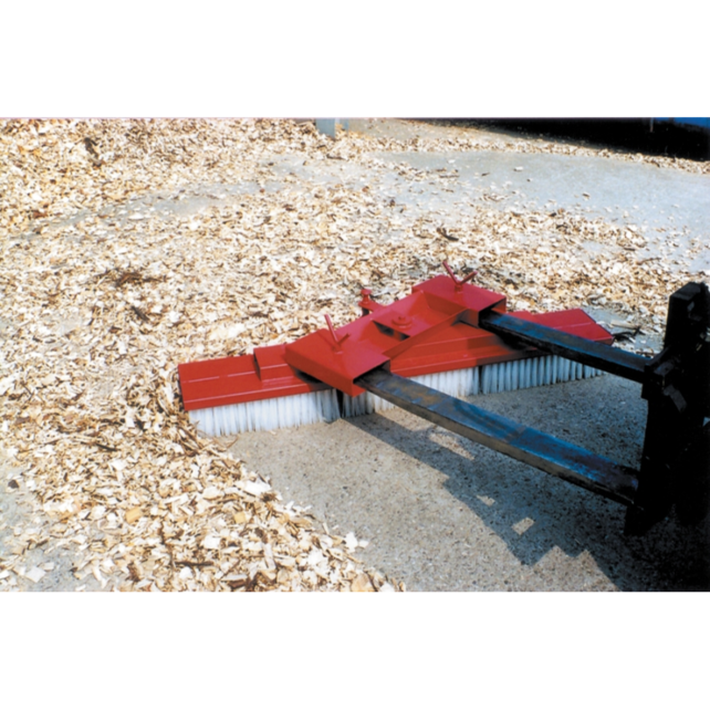 Broom for Forklift, Efficient Snow and Debris Clearance - Made in Germany