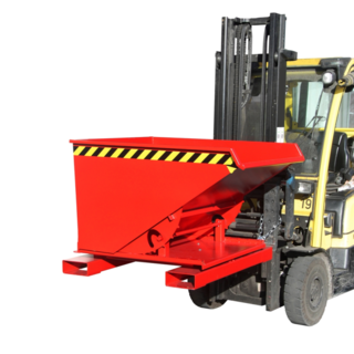 Kiepbak Kantelbak Voor Heftruck met Zijopening 300L 750Kg