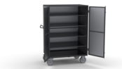 Sicherheits-Rollcontainer mit Stahlwänden 1332 × 821 × 1765 mm