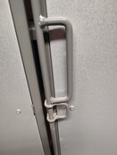 Sicherheits-Rollcontainer mit Stahlwänden 1332 × 821 × 1765 mm
