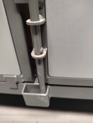 Sicherheits-Rollcontainer mit Stahlwänden 1332 × 821 × 1765 mm