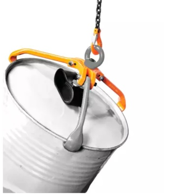 Fassgreifer für Stahl- und Kunststofffässer bis 220 L