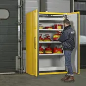 Veiligheidskasten 90 minuten 207 x 120 cm Sicherheitsschrank für Brandbare Vloeistoffen