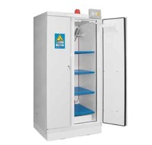 90-Minute Fire Safety Cabinet for Lithium-Ion Batteries 2050 x 905 x 903 mm – 4 Shelves & Automatic Fire Extinguisher
