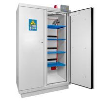 90 MINUTES-SECURITY CABINETS FOR LITHIUM BATTERIES PRE-EQUIPED - 1950 x 1137 x 620