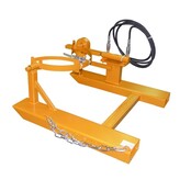 Plastic and steel drums lift and turn, suitable for forklift and crane.