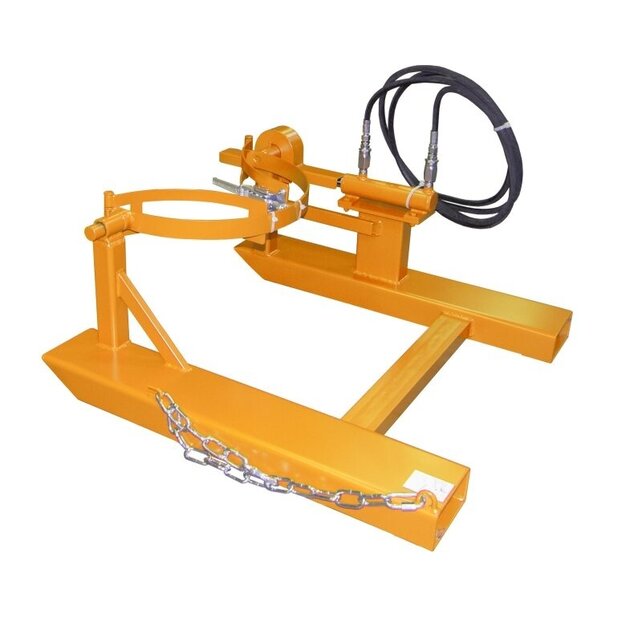 Plastic and steel drums lift and turn, suitable for forklift and crane.