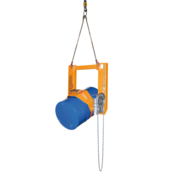 Plastic and steel drums lift and turn, suitable for forklift and crane.