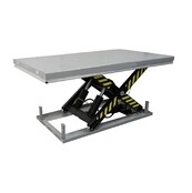 Stationärer Elektrischer Hubtisch 2000 kg – Einfachscherenplattform 1300 x 850 mm, Hubhöhe 1000 mm