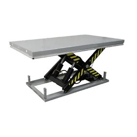 Stationärer Elektrischer Hubtisch 2000 kg – Einfachscherenplattform 1300 x 850 mm, Hubhöhe 1000 mm
