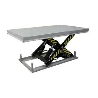 Stationärer Elektrischer Hubtisch 2000 kg – Einfachscherenplattform 1300 x 850 mm, Hubhöhe 1000 mm