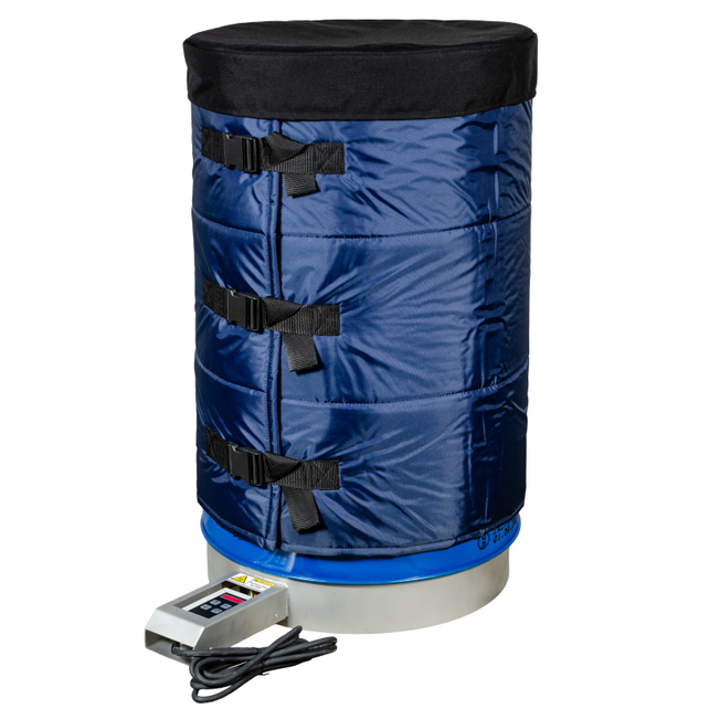 Vaten verwarmer 0–120°C, 230V, 900W, digitale regeling Vatenbodemverwarmer