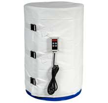 Couverture chauffante pour fût pour produits alimentaires et pharmaceutiques (0-120ºC) 1200W