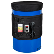 Fassheizmatte mit digitaler Regelung 0-90°C, 1200W für 200-220-L-Stahlfässer
