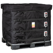 IBC verwarmingsdoek voor 1000L container, 3000W, 3 zones, 0-90°C