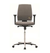 Grey ESD ergonomic work chair