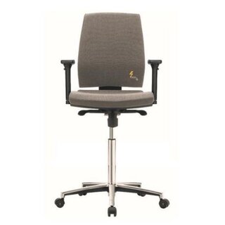 Grey ESD ergonomic work chair