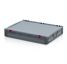 EURO crate 80x60x13,5 with lid