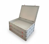 EURO crate 80x60x13,5 with lid