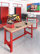 Ergonomic worktable SI-model 1500Kg Heavy Duty