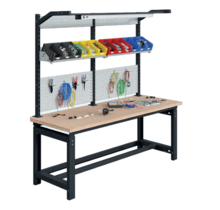 Établi / Table de Travail SI Heavy-Duty, Capacité 1000 kg – Hauteur Ajustable
