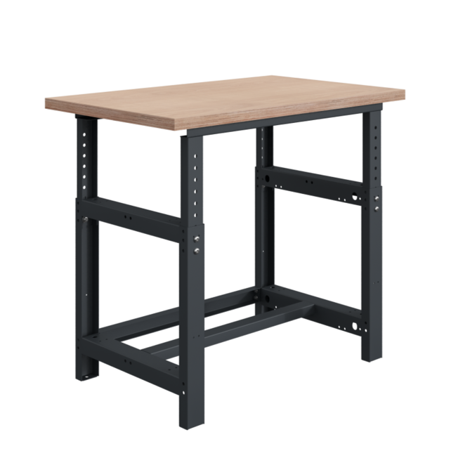 SI Heavy-Duty Workbench / Work Table, 1000 kg Capacity – Adjustable Height