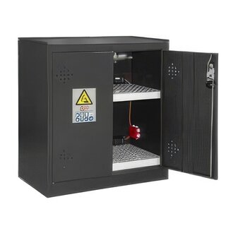 Lithium-Ionen-Batterieschrank mit 2 Türen 1025 x 980 x 540 mm
