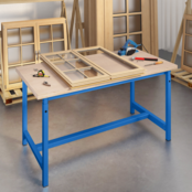 PTH Ergo Werkbank 300 kg – Schwerlast-Industriearbeitstisch mit verstellbarer Höhe | Salesbridges