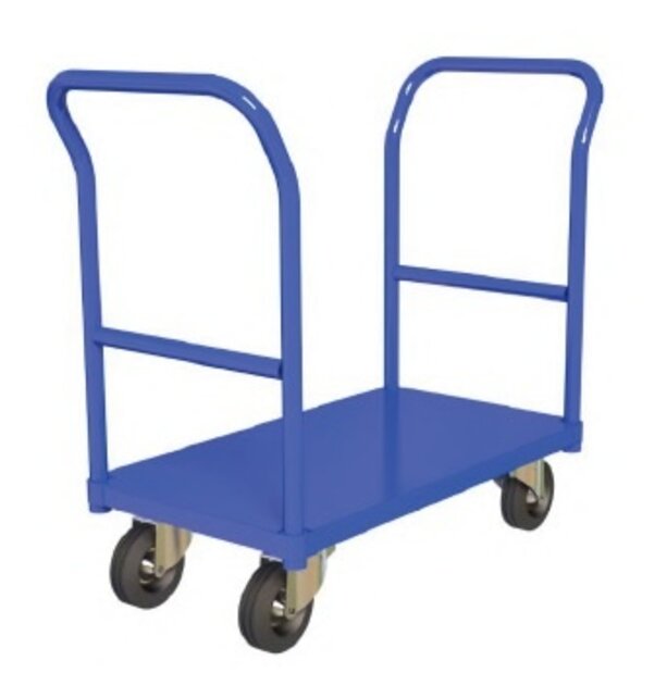 Trolley 2 Push Handles 120x60cm 500kg Trolley 2 Push Handles 120x60cm 500kg