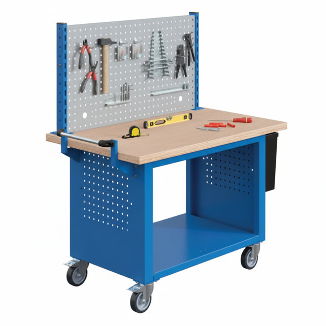 SIT Mobile Workbench – Robust, Versatile, and Mobile Industrial Workstation SIT Mobile Workbench – Robust, Versatile, and Mobile Industrial Workstation