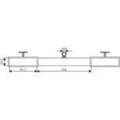 DTS Fassklemme für Gabelstapler 680 kg – 210 L