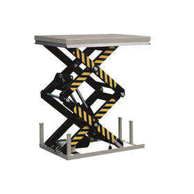 Hebetisch 1000 kg, 1300 x 820 mm, Hubhöhe 1780 mm Doppelscheren