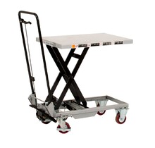 Mobile Lift Table – 700x450mm, 150kg Capacity Table Height 255-760 mm