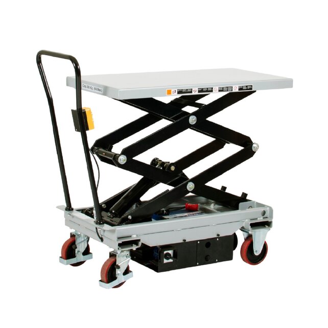 Elektrischer mobiler Hubtisch ES30D, 300 kg Tragkraft, 1010 x 520 mm, Hubhöhe 1600 mm