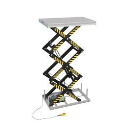 Heavy Duty Stationary Triple Scissor Lift Table 1000 kg – High-Lift up to 3000 mm – 1700 × 1000 mm Platform