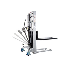 Handmatige Stapelaar mit Quicklift – 1500 mm Hefhoogte – 1000 kg Capaciteit