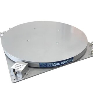 Heavy Duty Industriële Draaitafel – 2000 kg Capaciteit – Ø1000 mm – 360° Rotatie