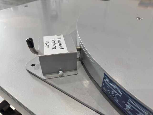 Heavy-Duty Industrial Turntable – 2000 kg Capacity – Ø800 mm – 360° Rotation