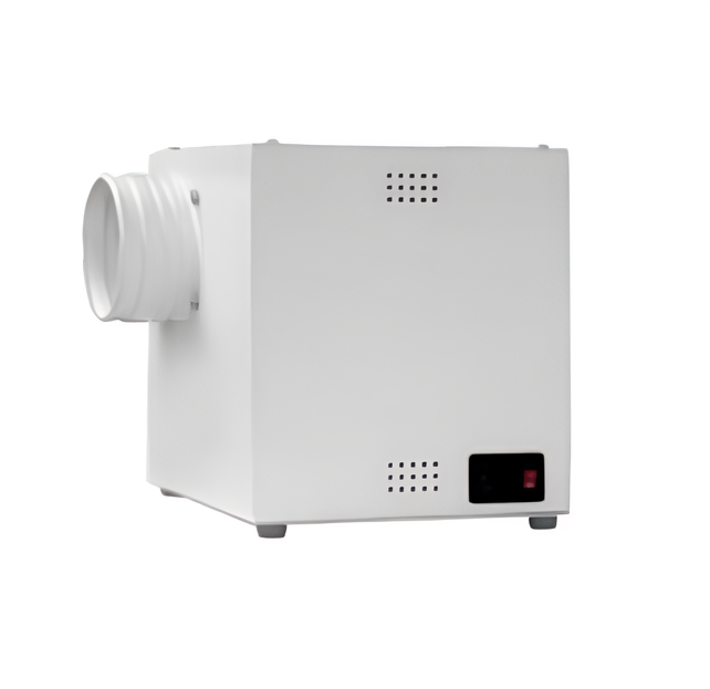 CDV-A Lüftungsbox für Sicherheitsschränke, 240 m³/h, Ø 100 mm, inklusive KRC-Anschlussset