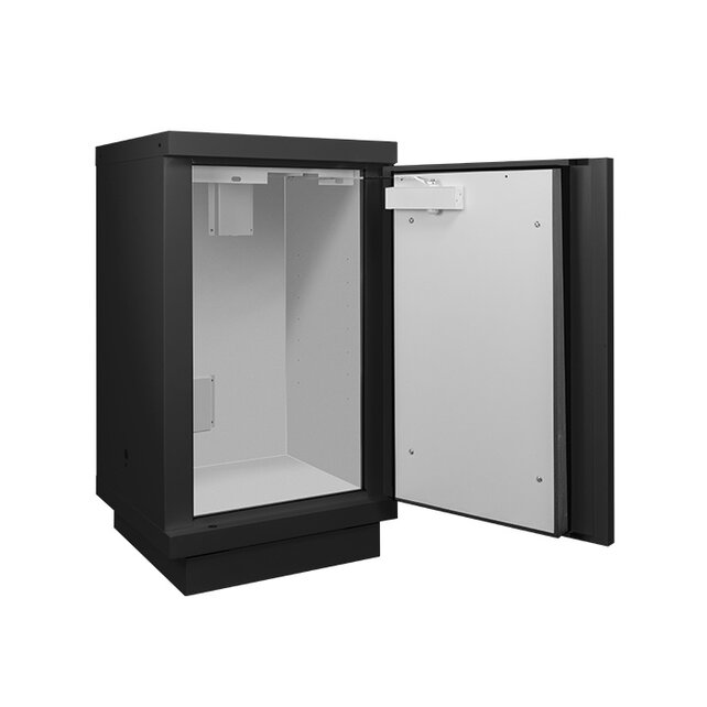 90-Minute Fire Resistant Lithium-Ion Battery Cabinet (Counter-Top), 1 Door, 2 Shelves — 1180 x 635 x 670 mm