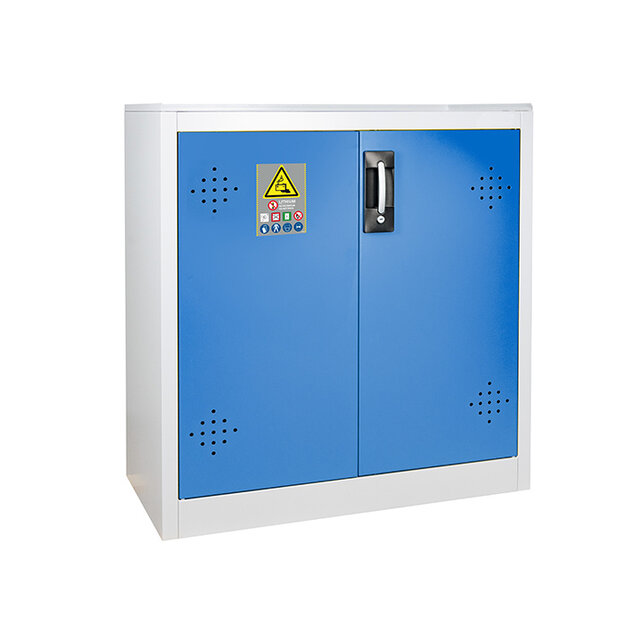 Lithium-Ionen-Batterieschrank mit 2 Türen 1025 x 980 x 540 mm