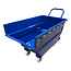 Salesbridges Benne basculante pour chariot élévateur 300L avec poignée et roues