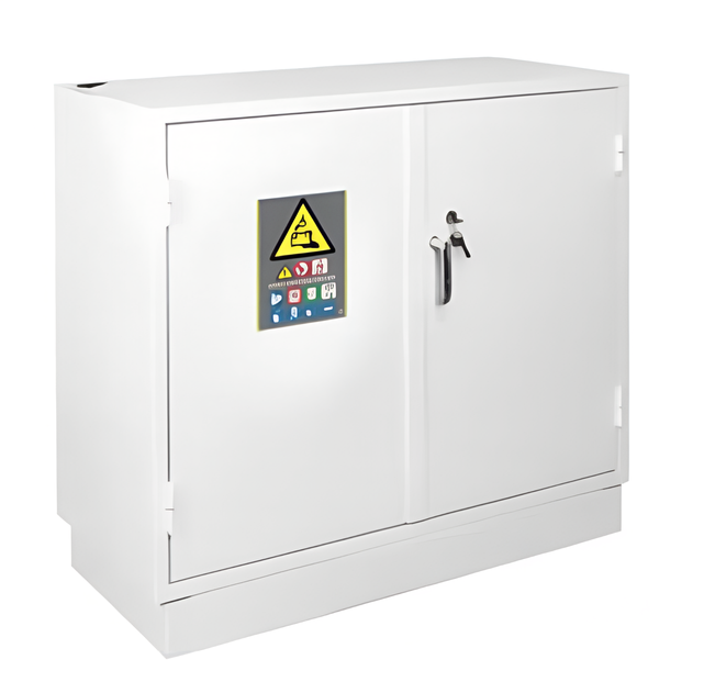 S806+LIA1 Lithium-Ionen-Batterie-Sicherheitsschrank – EI15 Brandschutz-Unterbauschrank mit 2 Türen