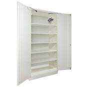 EI15 Lithium Battery Safety Cabinet 15-Min Fire Resistant – 2 Doors – 5 Shelves – 2095 x 1000 x 450mm