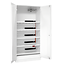 Salesbridges EI15 Lithium Battery Safety Cabinet 15-Min Fire Resistant – 2 Doors – 5 Shelves – 2095 x 1000 x 450mm