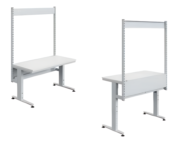 MODULOG 4.0 Mechanisch höhenverstellbare Industrie-Werkbank – Modulare Arbeitsstation bis 300 kg