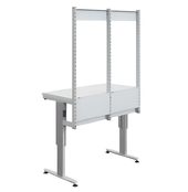 Poste de travail Modulog 4.0, établi à hauteur réglable électriquement 763–1163 mm